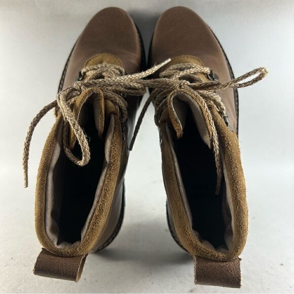 Dirndl + Bua Attersee Womens Ankle Boots Leather Booties Brown Size EU 37 US 6.5 - Picture 5 of 9